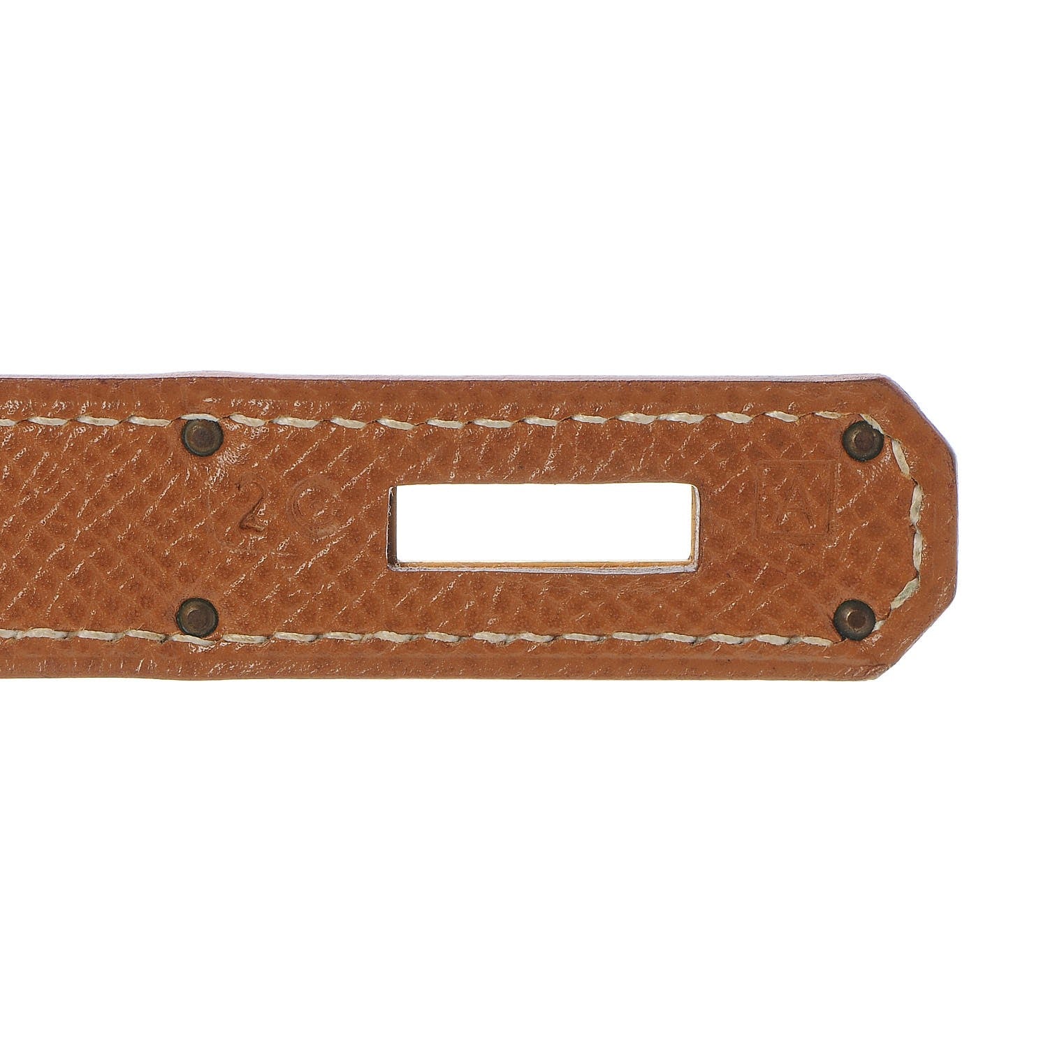 Hermes Courchevel Kelly Sellier 28 Gold 15 of 37