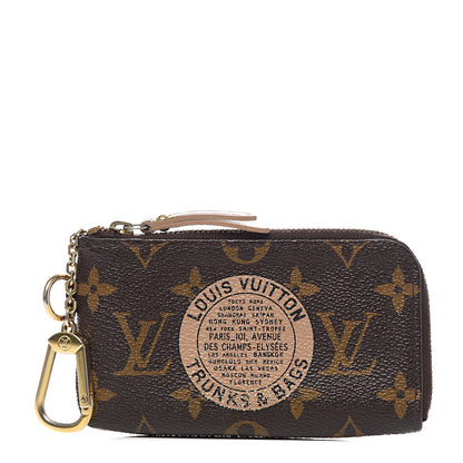 Louis Vuitton Monogram Complice Trunks and Bags Key Pouch Beige 1 of 6