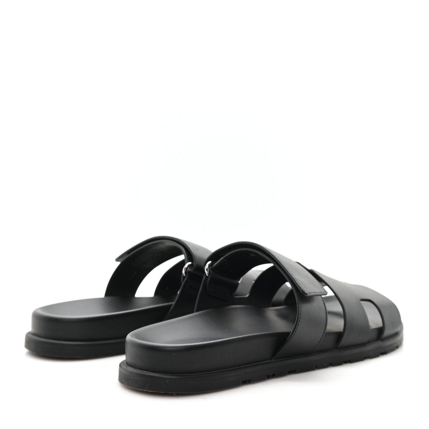 Calfskin Mens Chypre Sandals 42 Black