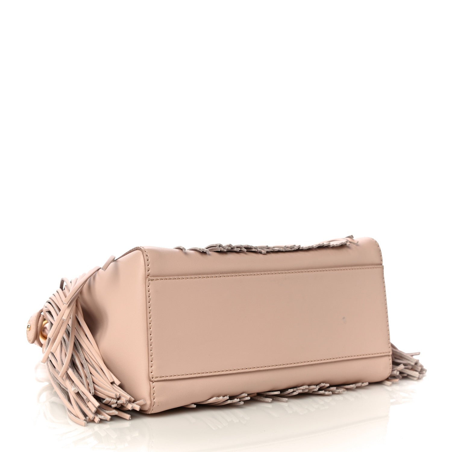 Fendi Nappa Fringe Mini Peekaboo Rosa Quarzo 3 of 11