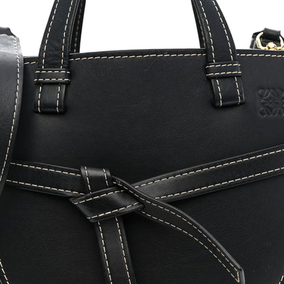 Loewe Calfskin Small Gate Tote Midnight Blue 8 of 18