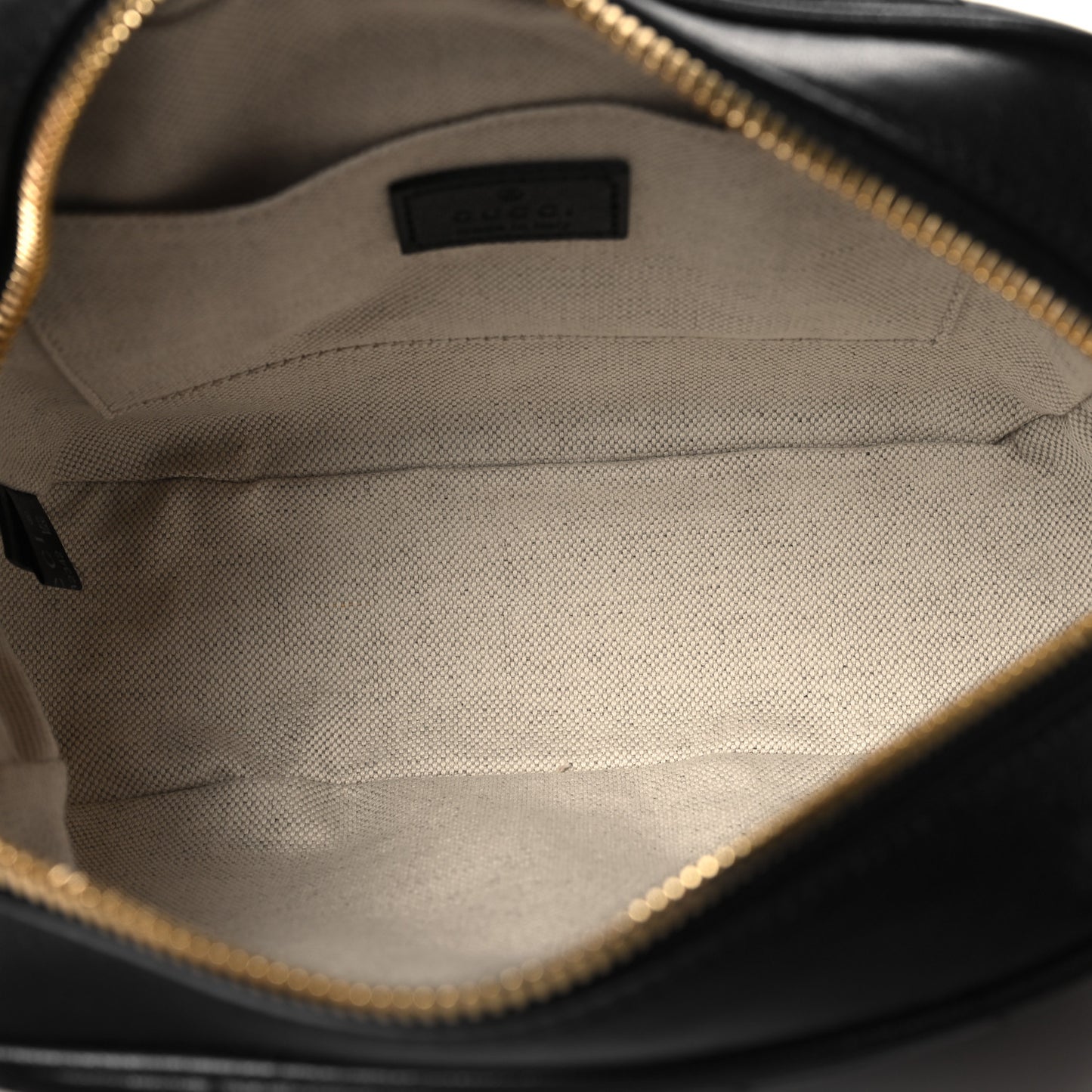 Sakai Be Green Calfskin Diagonal Stitched Small Blondie Shoulder Bag Black