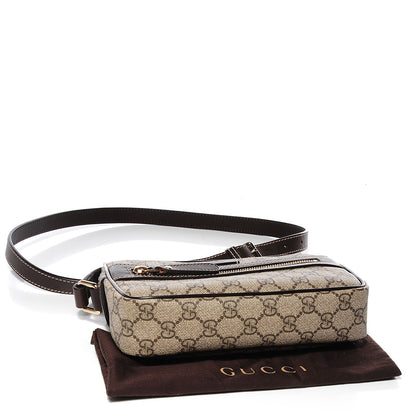 Gucci GG Plus Monogram Small Shoulder Bag Dark Brown 4 of 7