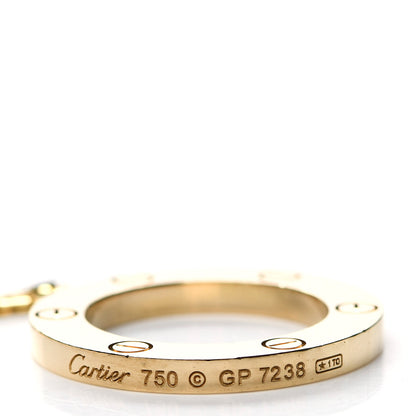 Cartier 18K Yellow Gold LOVE Pendant Necklace 6 of 6
