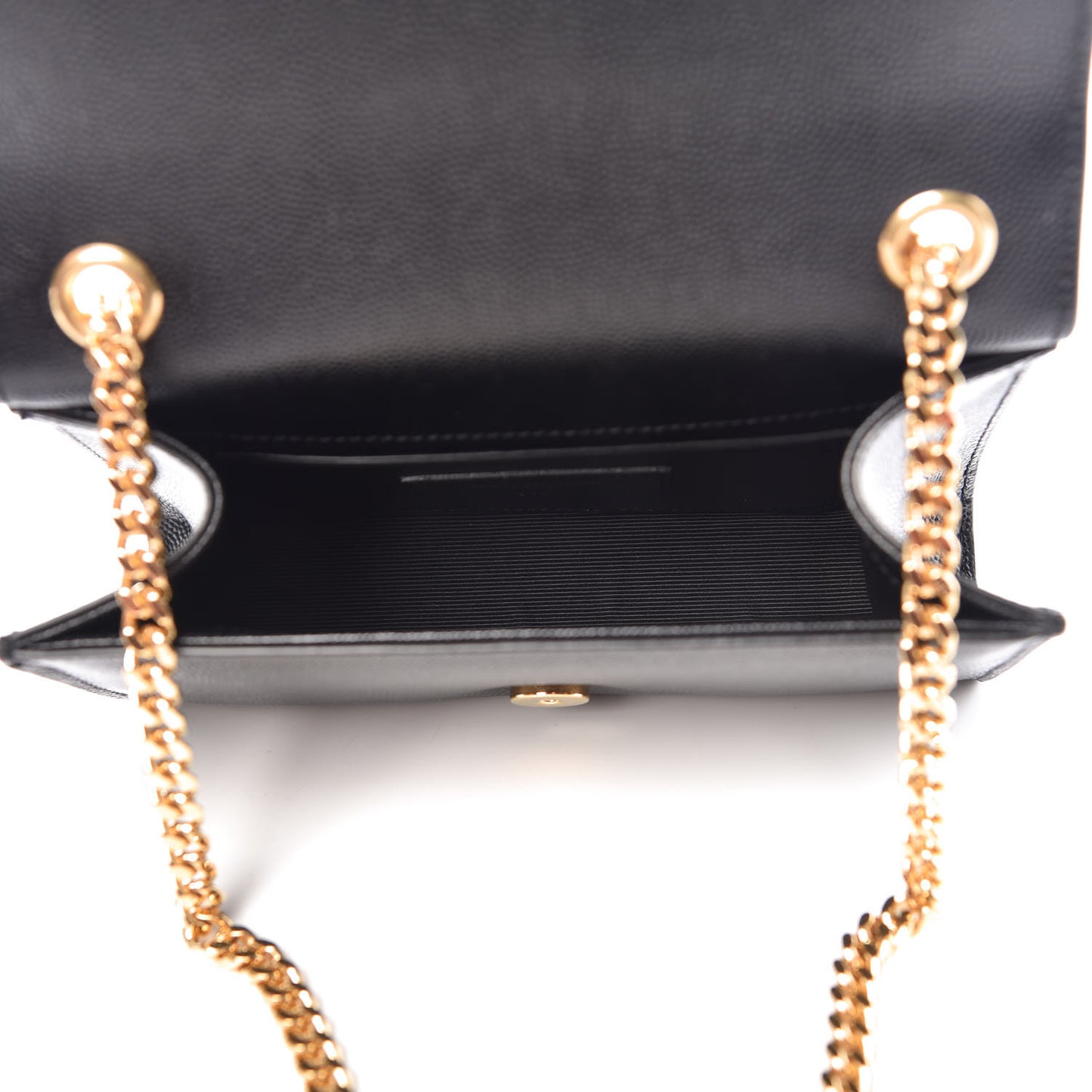 Grain De Poudre Small Monogram Kate Satchel Black