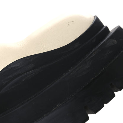 Bottega Veneta Calfskin The Tire Chelsea Boots 39 Sea Salt Black 13 of 13