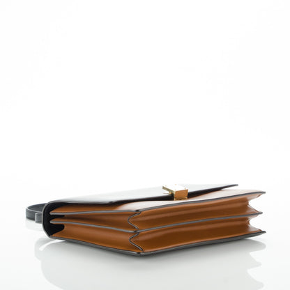 Celine Smooth Calfskin Bi-Color Large Case Camel 4 of 7