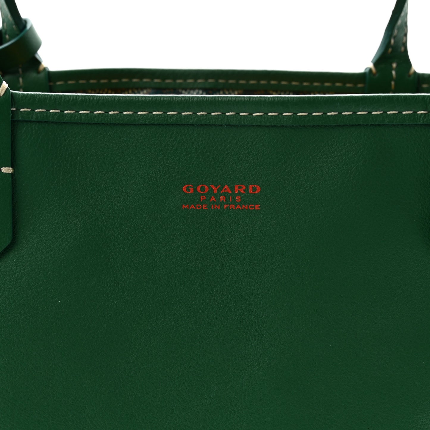 Goyardine Reversible Mini Anjou Green