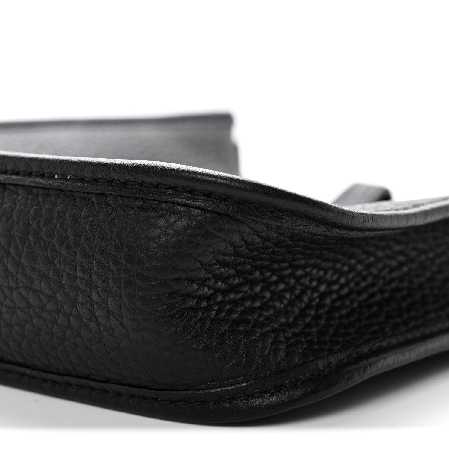 Hermes Taurillon Clemence Evelyne TPM Black 10 of 11