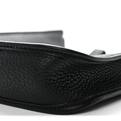 Hermes Taurillon Clemence Evelyne TPM Black 10 of 11