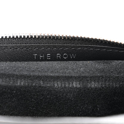 The Row Grained Calfskin Small Slouchy Banana Bag Black 7 of 11