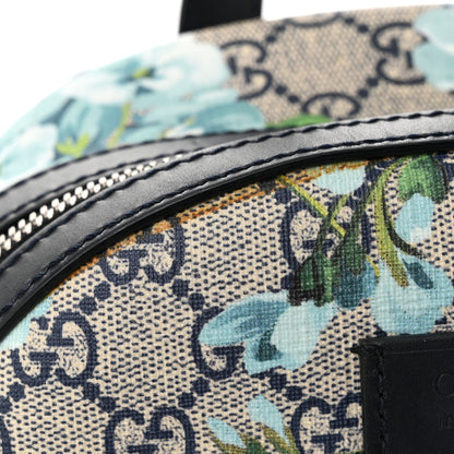 Gucci GG Supreme Monogram Blooms Small Day Backpack Blue 11 of 11