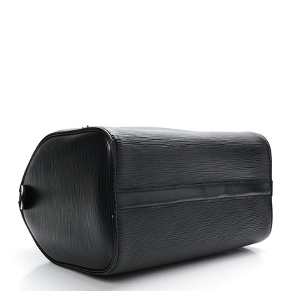 Louis Vuitton Epi Speedy 25 Black 4 of 11