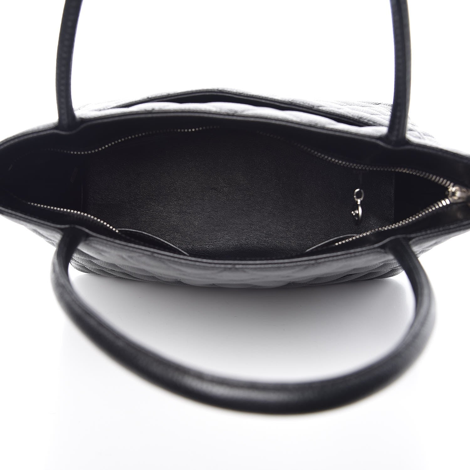 Chanel Caviar Quilted Medallion Tote Black 4 of 6