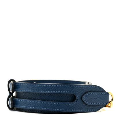 Hermes Epsom 35mm Harnachement Shoulder Strap Deep Blue 2 of 5