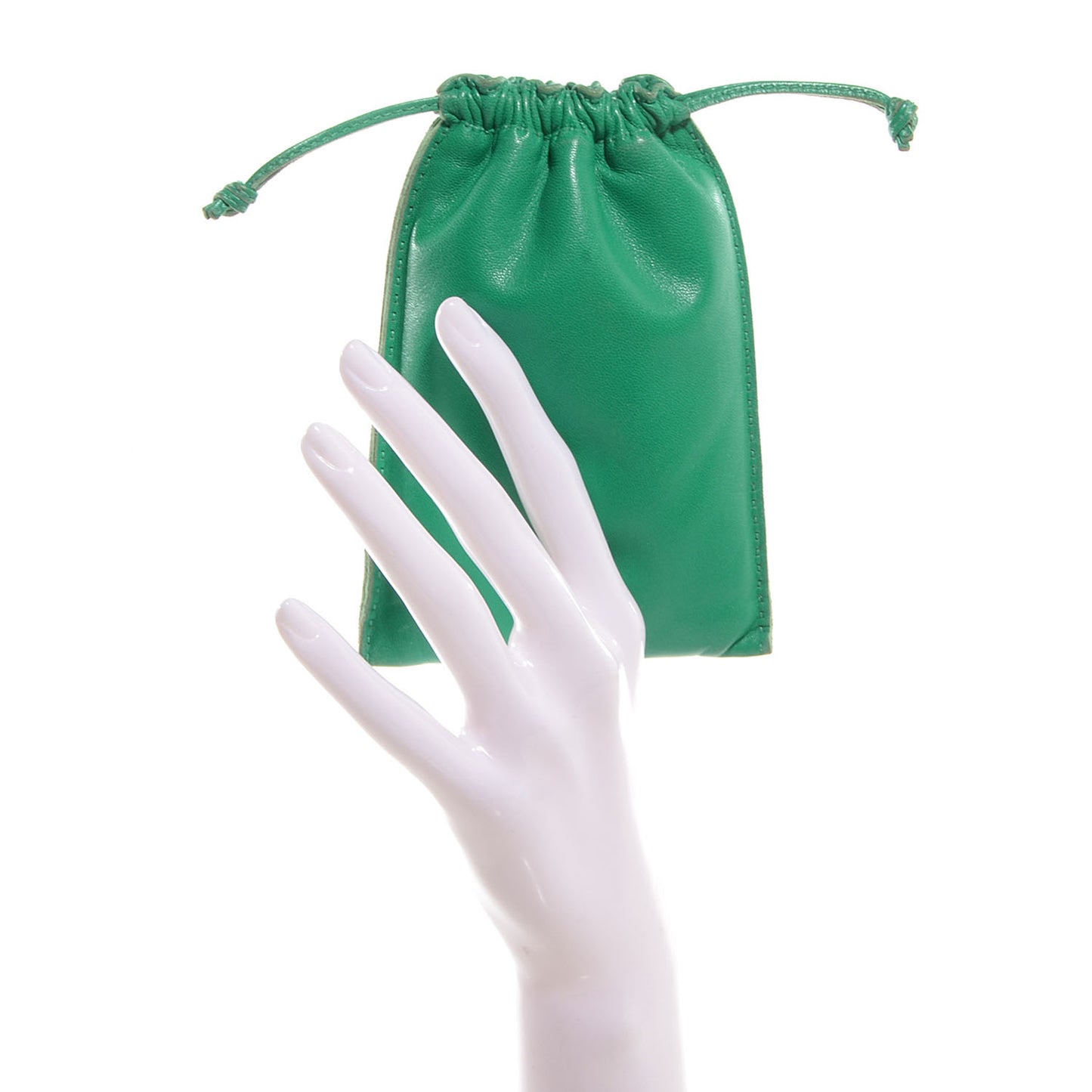 Lambskin Pilo Pouch PM Menthe
