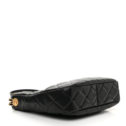 Chanel Caviar Quilted Twist Your Buttons Hobo Black 3 of 8