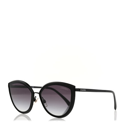 Chanel Cat Eye Sunglasses 4222 Black 1 of 8