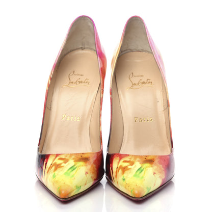 Christian Louboutin Patent Tie and Dye So Kate 120 Pumps 37 Multicolor 5 of 11