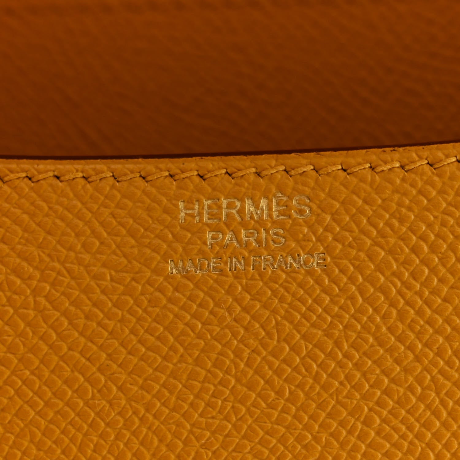 Hermes Epsom Constance 24 Jaune Ambre 7 of 11