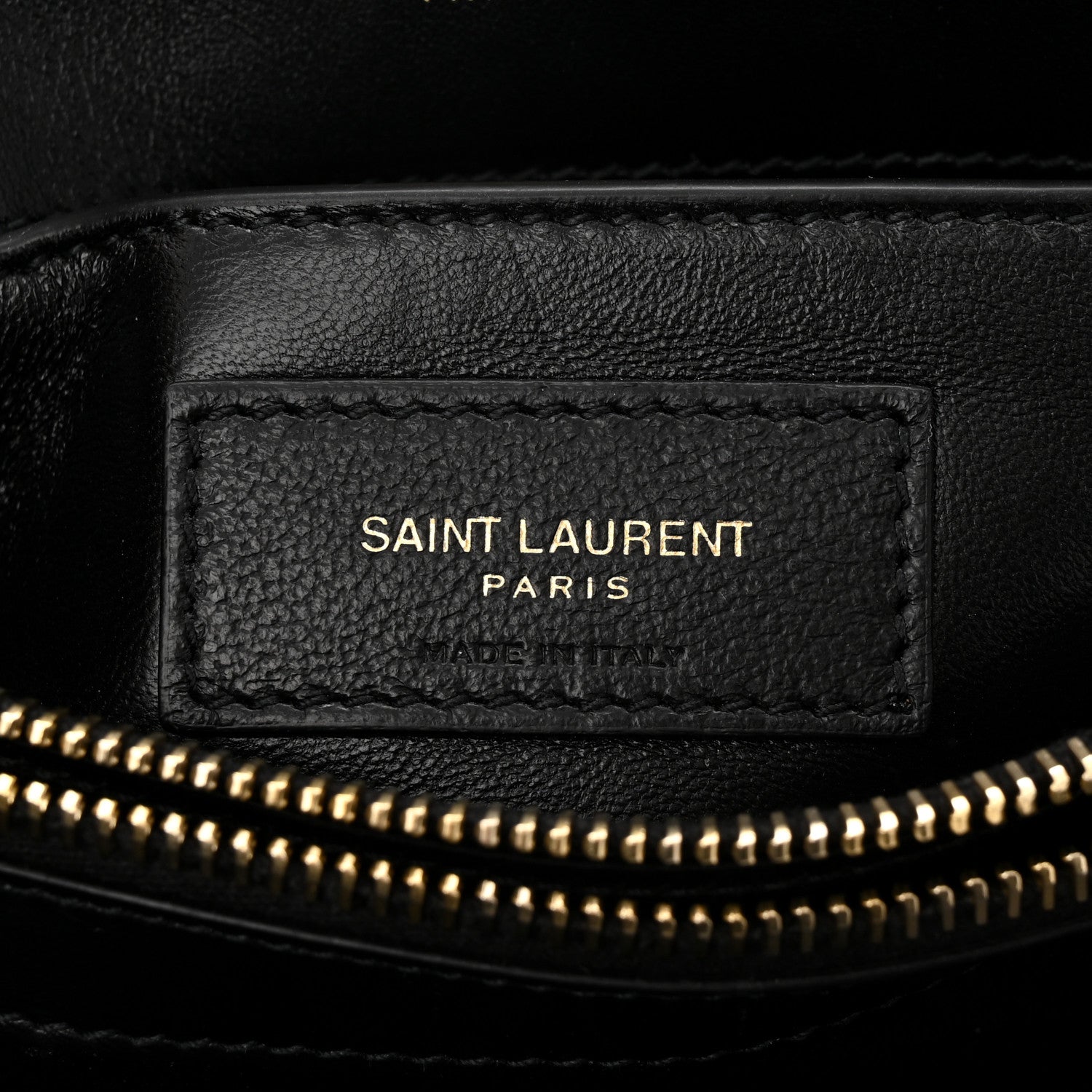 Saint Laurent Calfskin Y Quilted Monogram Small Loulou Chain Satchel Black 6 of 11