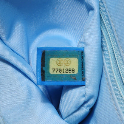 Chanel Nylon Travel Tote Blue 8 of 8