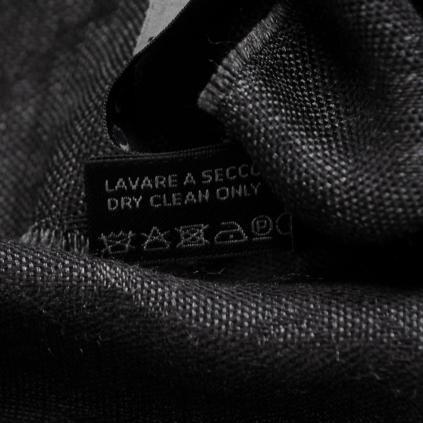 Wool Silk Diamante Woven Shawl Dark Grey