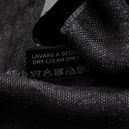 Gucci Wool Silk Diamante Woven Shawl Dark Grey 6 of 6
