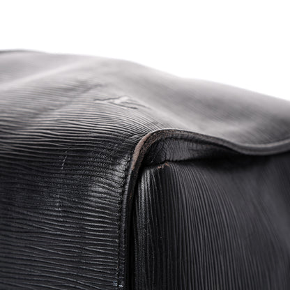 Louis Vuitton Epi Keepall 50 Black 10 of 21