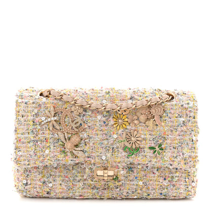 Chanel Tweed Garden Party 2.55 Reissue 225 Flap Multicolor 1 of 12