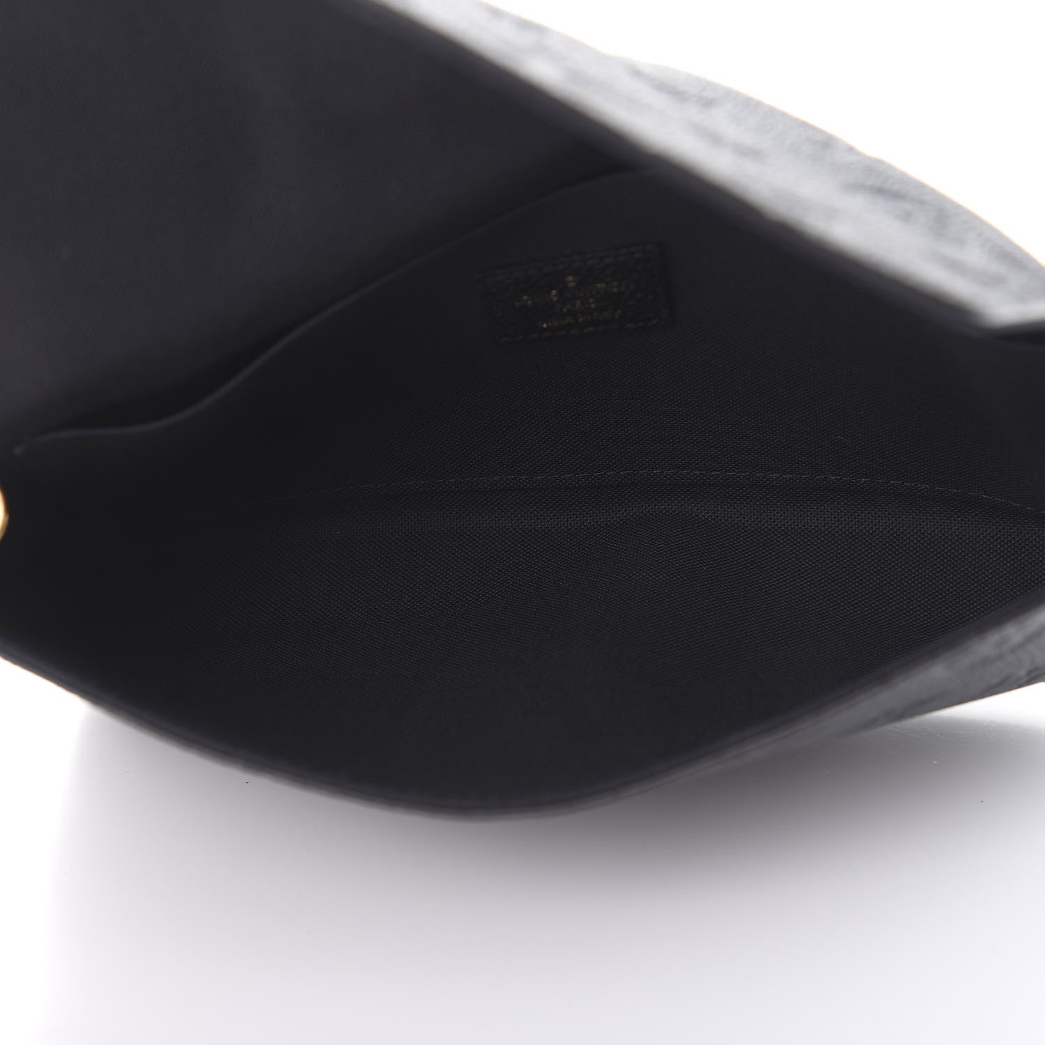 Louis Vuitton Empreinte Pochette Felicie Chain Wallet Black 5 of 7