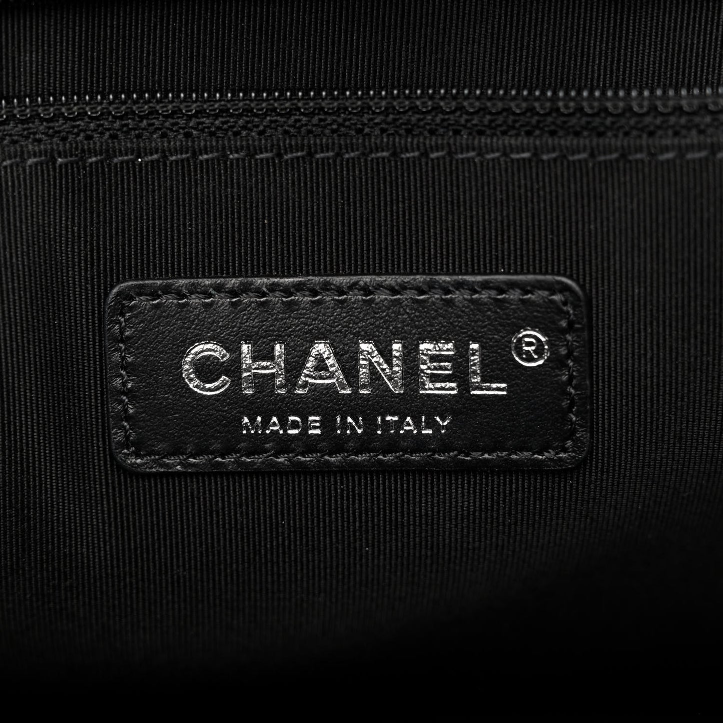 Caviar Quilted My Everything Large Shopping Tote Black