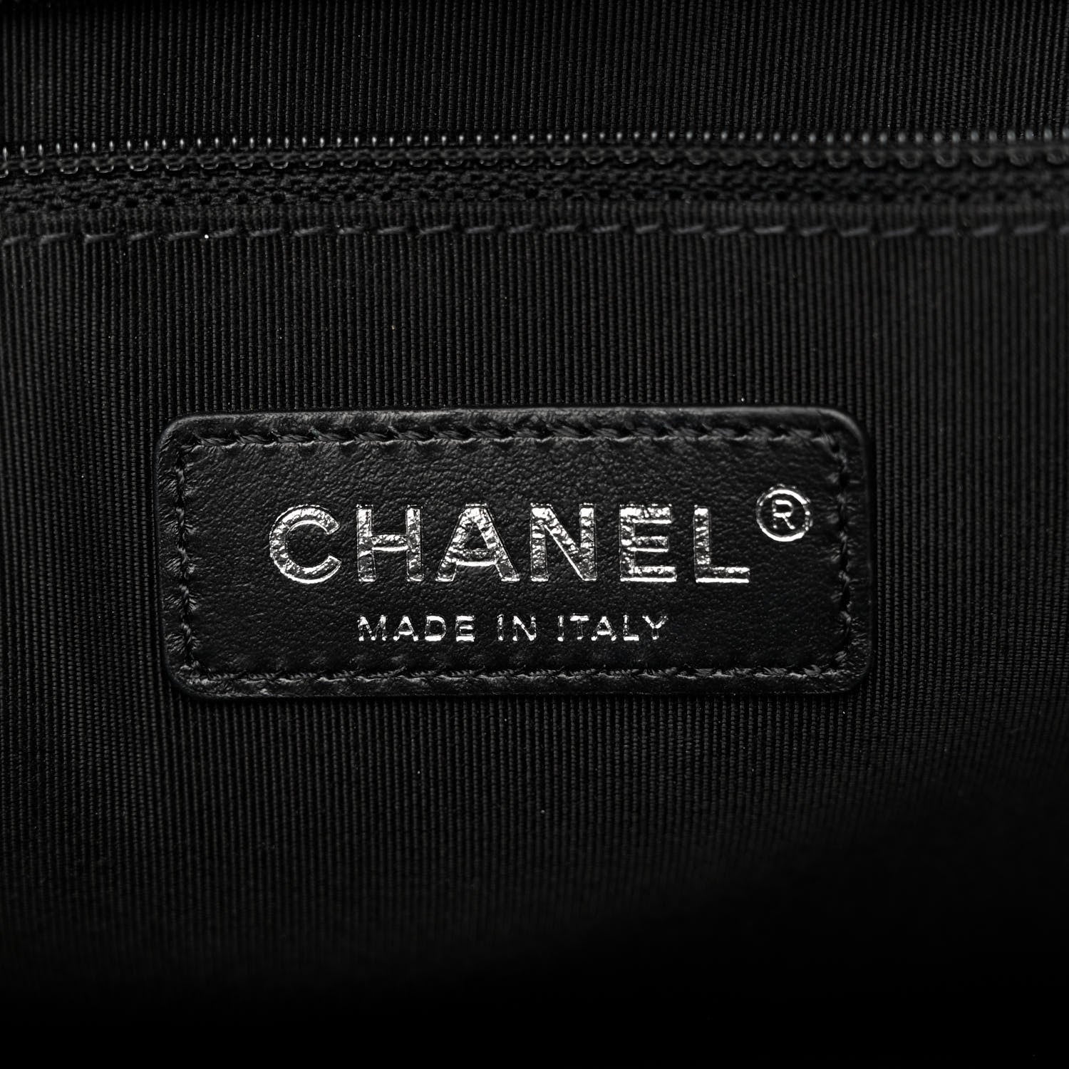 Chanel Caviar Quilted My Everything Large Shopping Tote Black 6 of 12