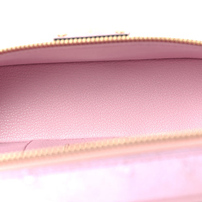 Louis Vuitton Ostrich Vanity Chain Pouch Pink 5 of 10