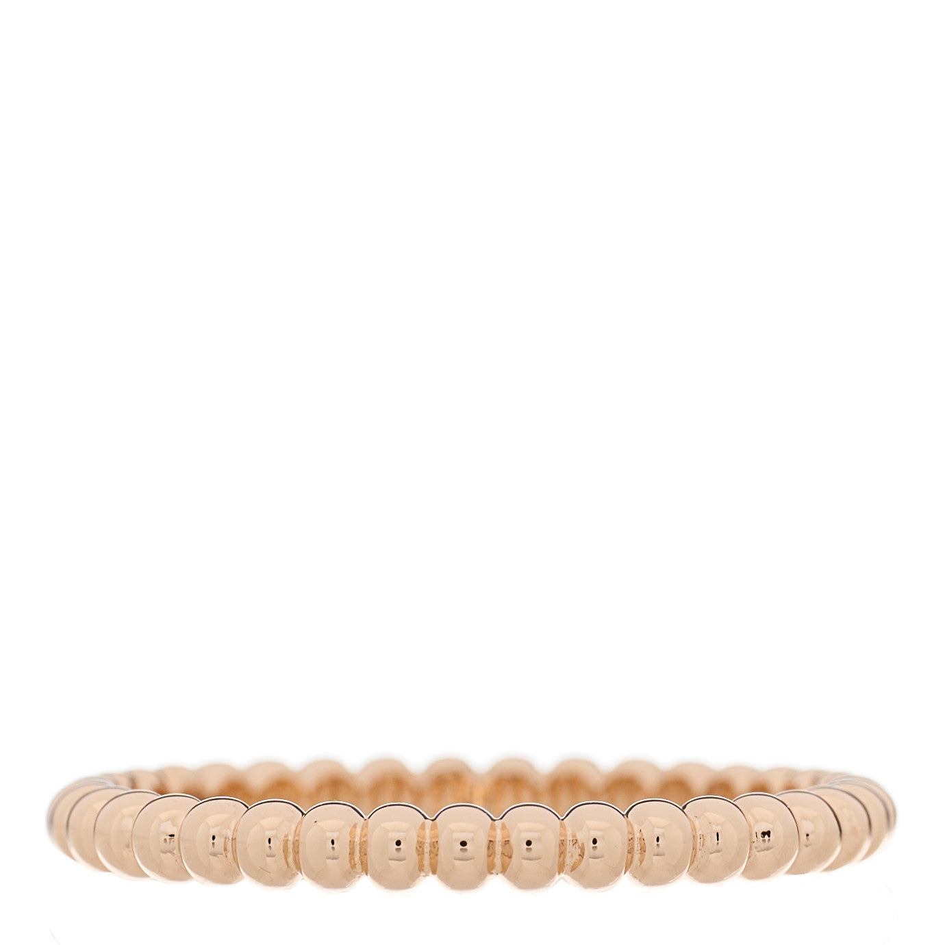 Van Cleef & Arpels 18K Rose Gold Small Perlee Ring 52 6 2 of 5
