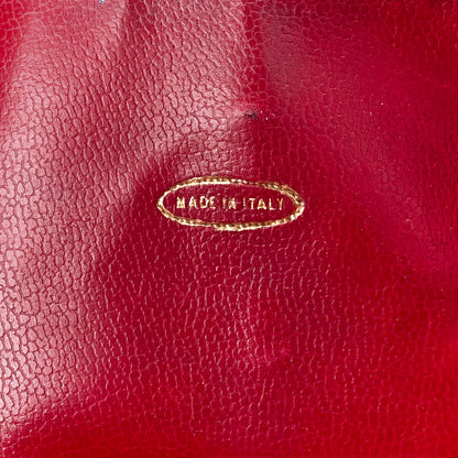 Chanel Lambskin Quilted Flap Waist Belt Bag 75 30 Red 8 of 14