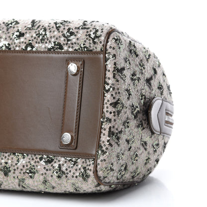 Louis Vuitton Sequin Monogram Sunshine Express Speedy Kaki 7 of 10