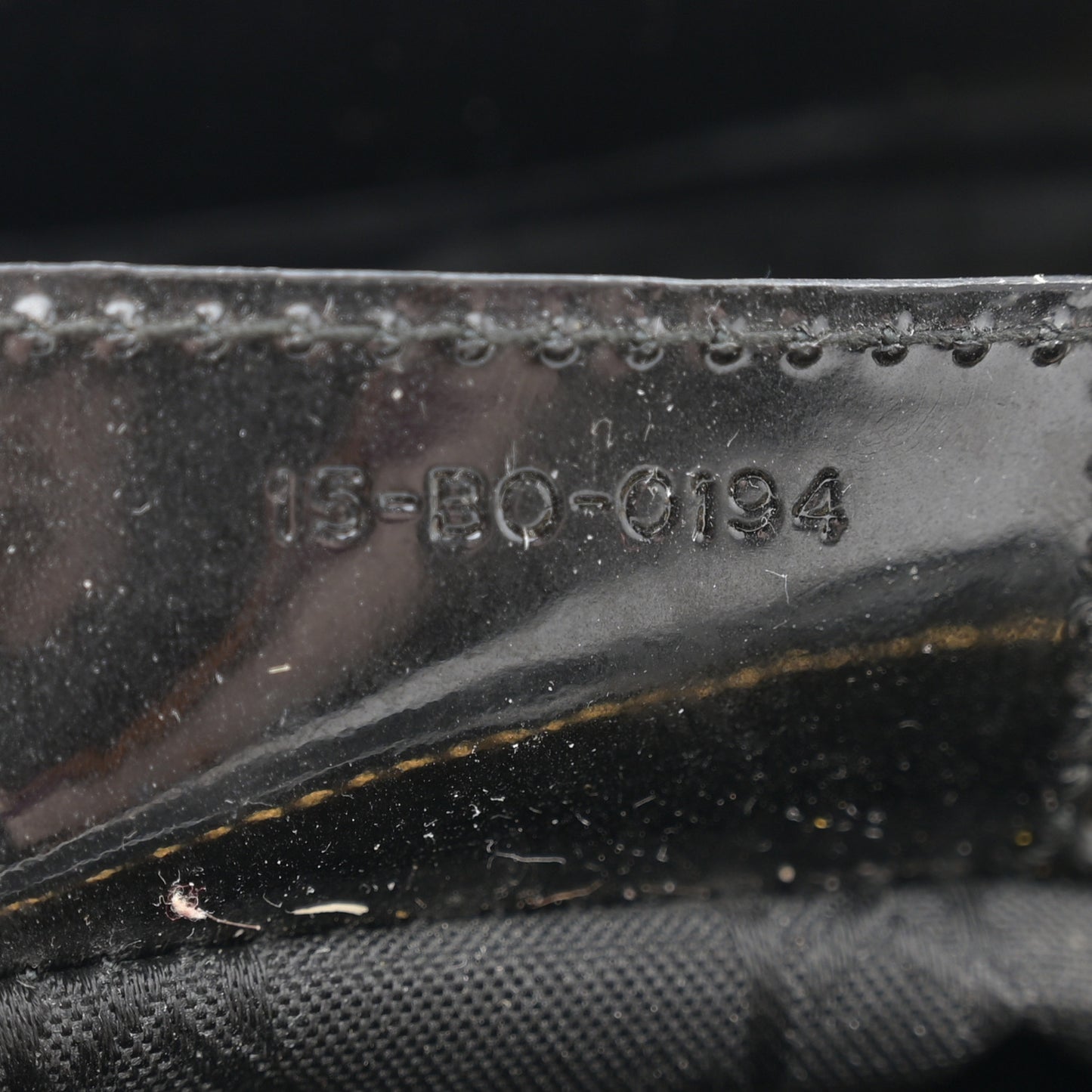 Patent Cannage Medium Lady Dior Black