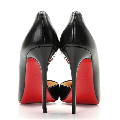 Christian Louboutin Shiny Nappa Iriza 100 Pumps 38.5 Black 5 of 11