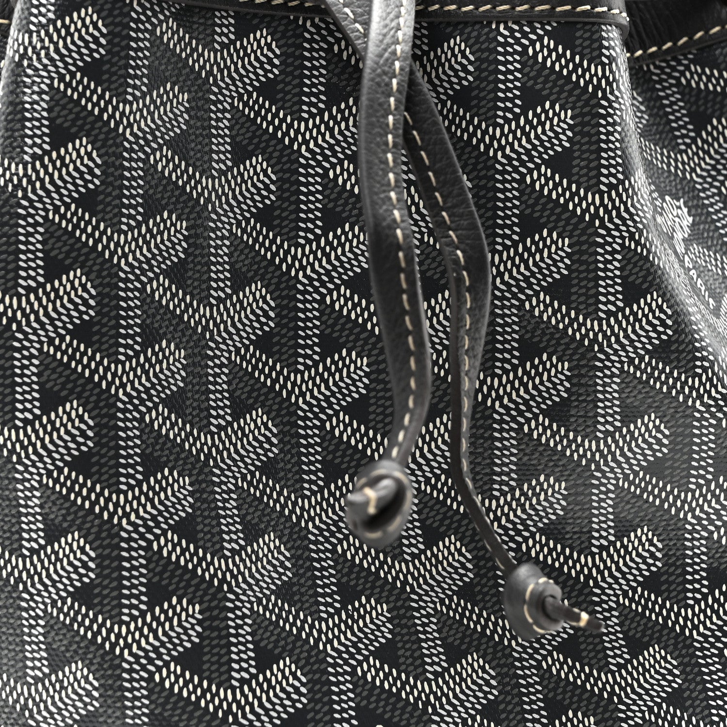 Goyard Goyardine Petit Flot Bucket Bag PM Grey 7 of 9