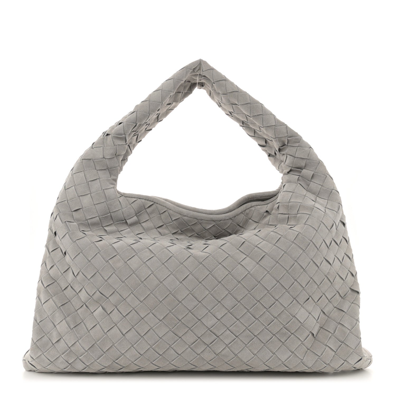 Bottega Veneta Suede Intrecciato Small Hop Sterling 1 of 10