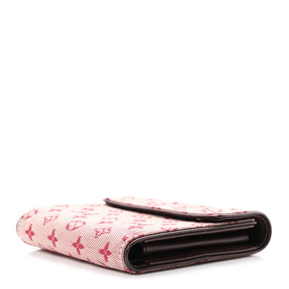 Louis Vuitton Mini Monogram Lin Compact Wallet Cherry 4 of 7