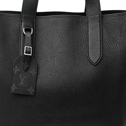 Louis Vuitton Taurillon Monogram Eclipse Cabas Voyage Black 8 of 16