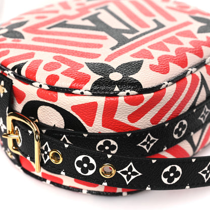 Louis Vuitton Monogram Giant Crafty Boite Chapeau Souple PM Creme Rouge Black 8 of 9