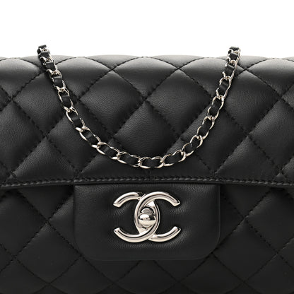 Chanel Lambskin Quilted By 4 Flap Crossbody Black 8 of 10