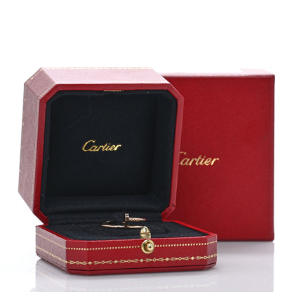 Cartier 18K Pink Gold Small Juste Un Clou Ring 59 8.75 5 of 5