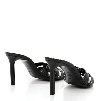 Saint Laurent Tribute Slide 85 Mules 37.5 Black 4 of 11