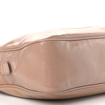 Gucci Soft Patent Small Soho Bowler Dark Cipria 7 of 15