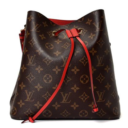 Louis Vuitton Monogram Neonoe MM Coquelicot 1 of 4