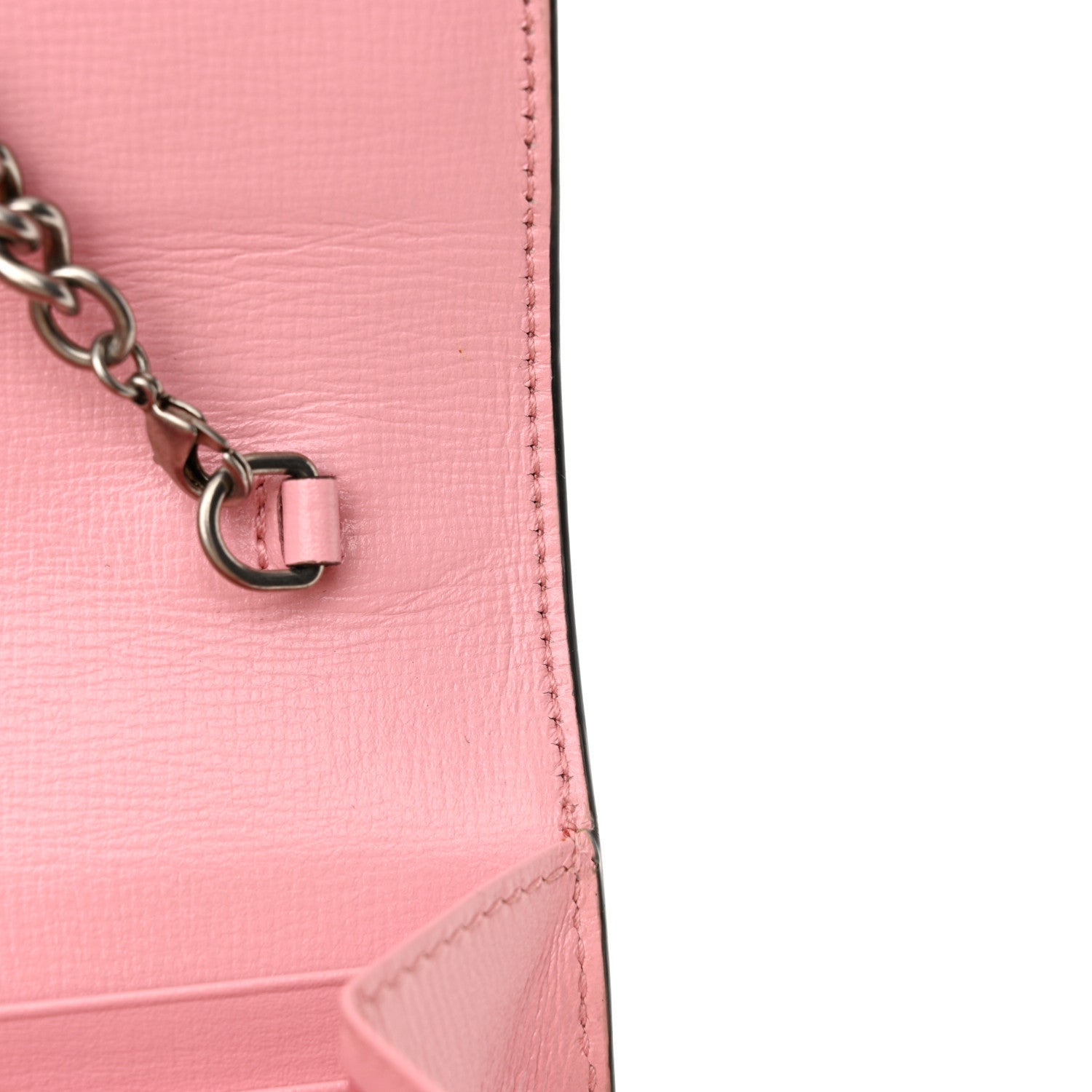 Gucci Azalea Calfskin Enamel Mini Dionysus Chain Wallet New Cherry Red Wild Rose Off White 11 of 15